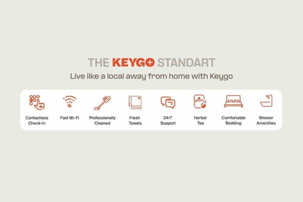 1Br Apt Near Opera Self-Enter By Keygo 25 예레반 외부 사진