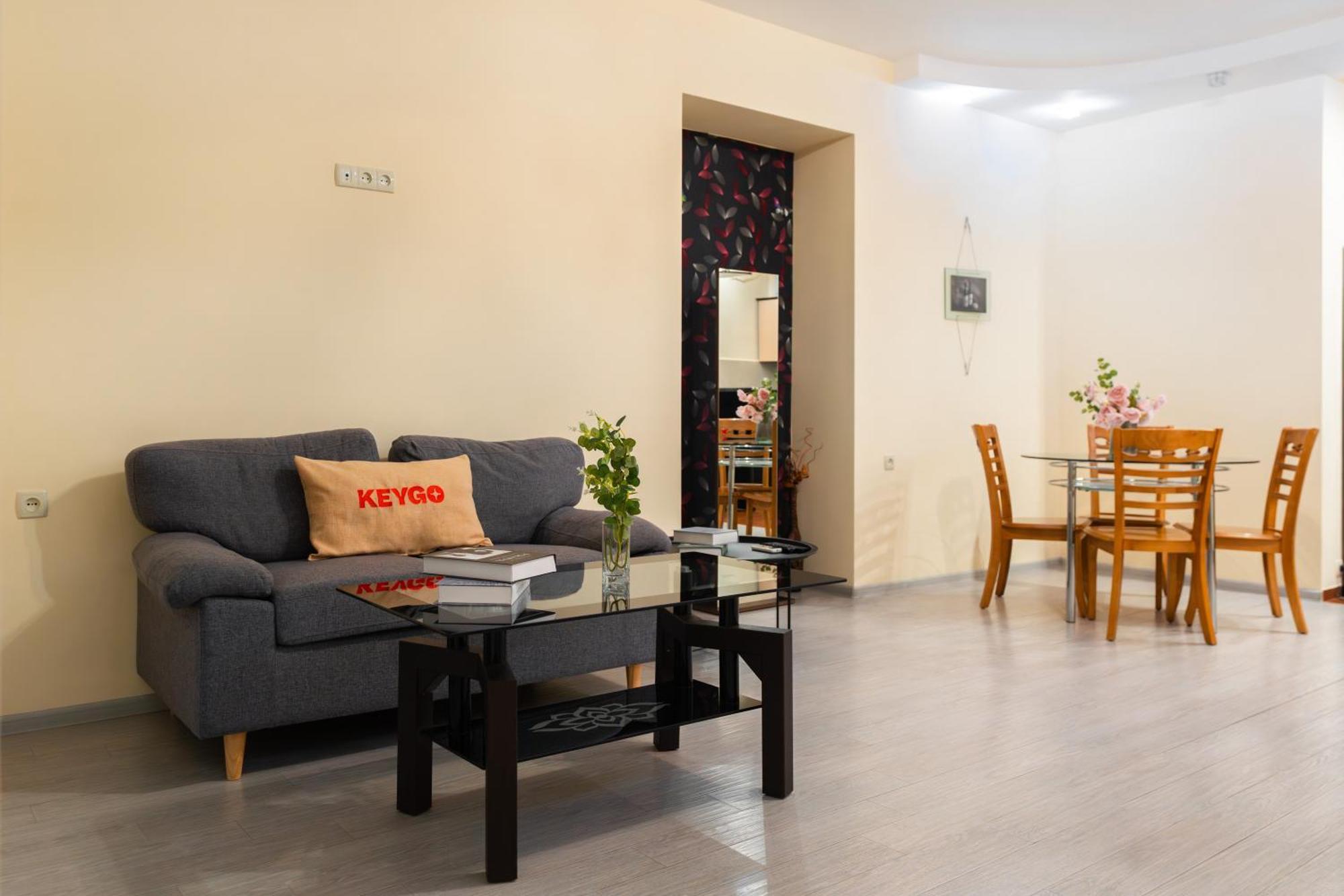 1Br Apt Near Opera Self-Enter By Keygo 25 예레반 외부 사진